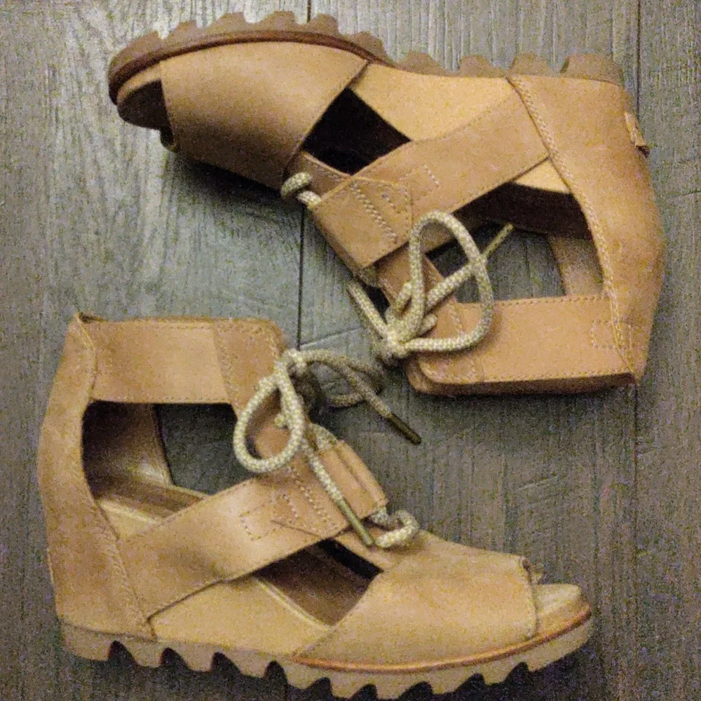 Sorel "Joanie" Wedge Sandals